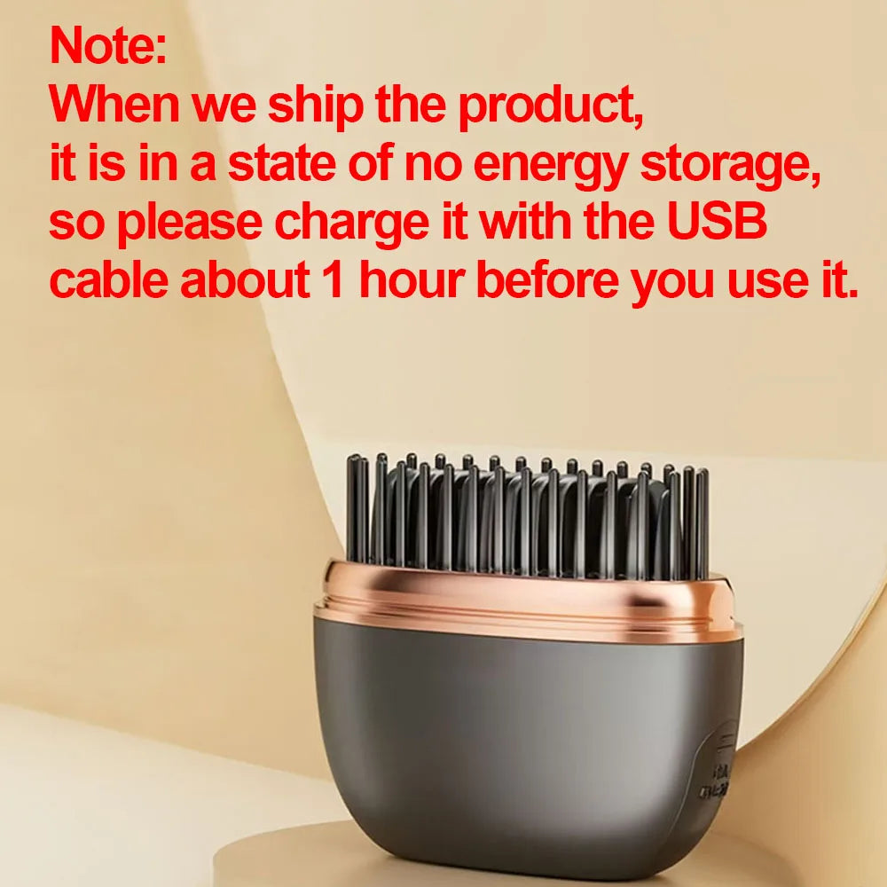 GlowWaveBrush™ mini hair Straightener