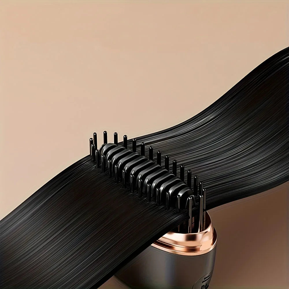 GlowWaveBrush™ mini hair Straightener