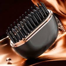 GlowWaveBrush™ mini hair Straightener