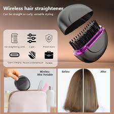 GlowWaveBrush™ mini hair Straightener